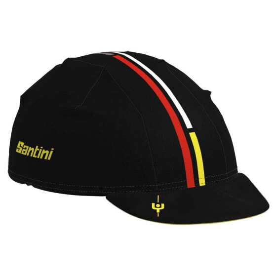 Велосипедная шапка Santini Alpe D´Huez Tour De France Официальный Лидер 2024 Новая