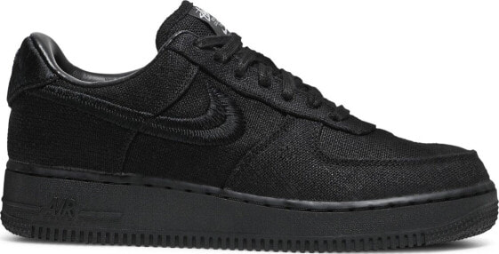 [CZ9084-001] Mens Nike AIR FORCE 1 LOW 'STUSSY BLACK'