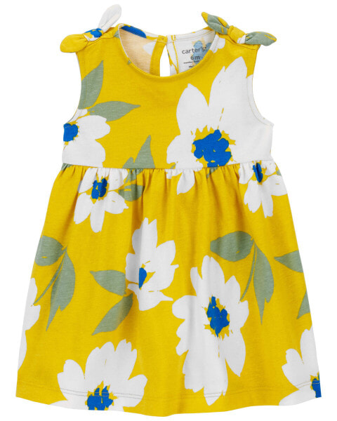 Baby Floral Sleeveless Dress NB