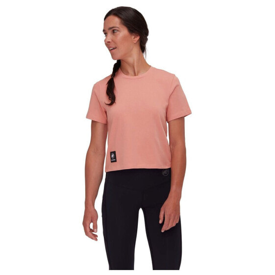 MAMMUT Massone Cropped Patch short sleeve T-shirt