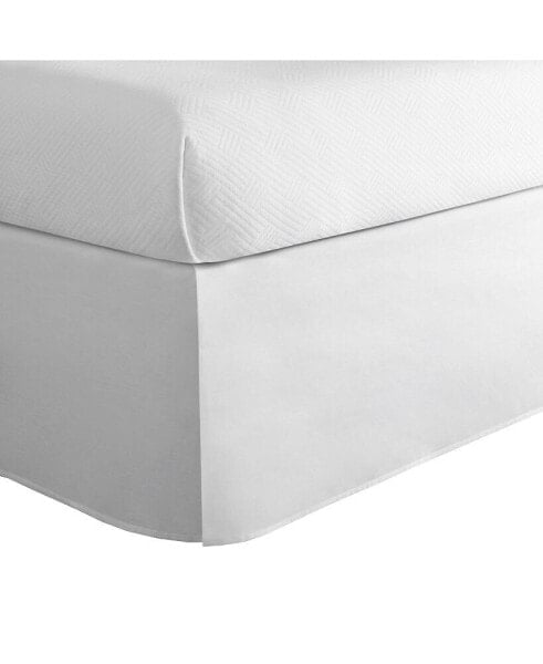Cotton Blend Tailored King Bed Skirt