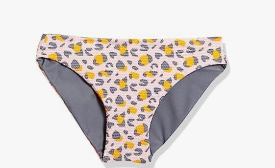 Snapper Rock 297189 Women Leopard Love Reversible Bikini Bottoms, Pink, LG