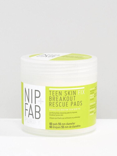 NIP+FAB Teen Skin Breakout Rescue Pads