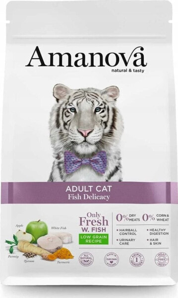 Amanova Amanova Adult Cat Fish White Fish 1,5kg