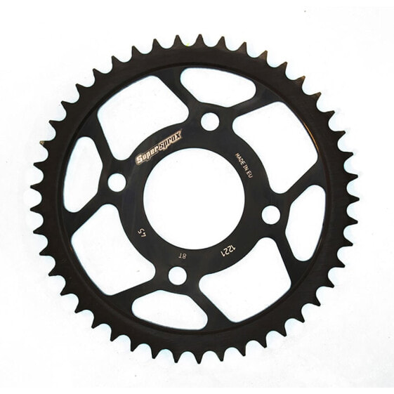 SUPERSPROX Steel Honda 428x45 RFE1221X45BLK Rear Sprocket