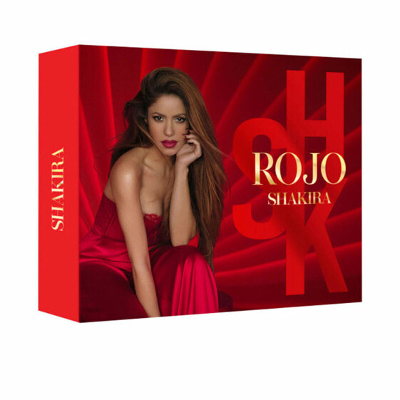 Женский парфюмерный набор Shakira Красный 2 Предметы