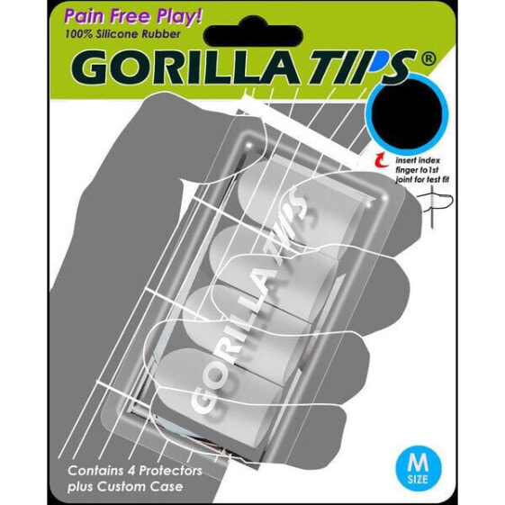 Аксессуары для гитар Gorilla Tips Наконечники для пальцев M