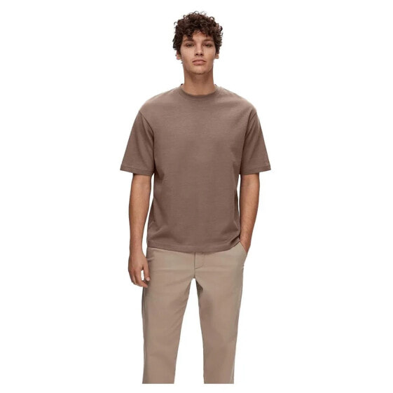 SELECTED Oscar Relax Fit short sleeve T-shirt