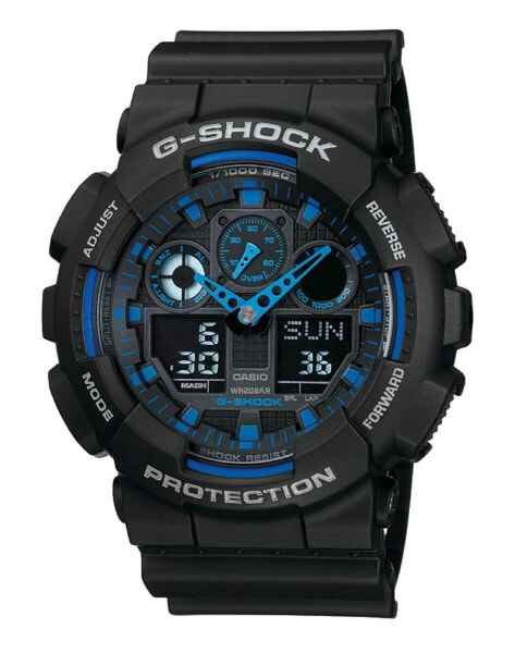 Часы и аксессуары Casio Мужские G-Shock GA-100-1A2DR