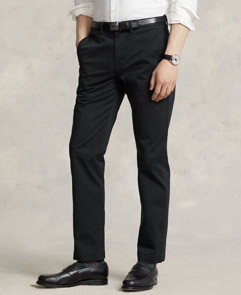 Men's Straight-Fit Stretch Chino Pants