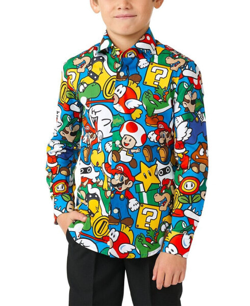 Рубашка OppoSuits Super Mario Nintendo