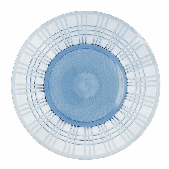 Плоская тарелка Quid Viba Синий Пластик 26 cm Ø 26 cm (12 штук) (Pack 12x)