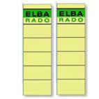 ELBA Spine Label for Lever Arch Files 190 x 59 mm Buff - Multicolor - 59 mm - 190 mm - 10 pc(s) - 10 sheets