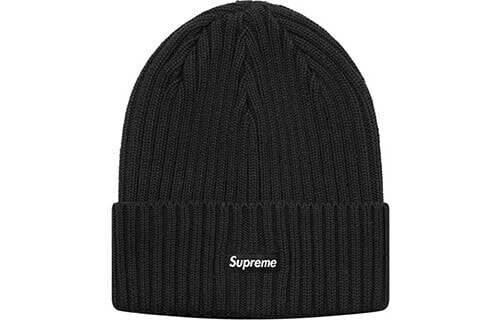 Шапка рифлёная Supreme SS18 Overdyed Ribbed Beanie Washed