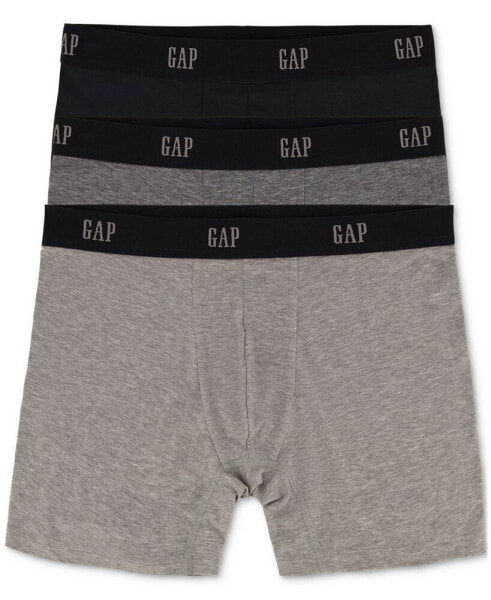 Трусы мужские GAP 3 шт. с контурным клапаном 5" Boxer Briefs