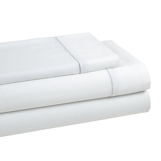 Комплект постельного белья Alexandra House Living QUTUN Белый 200 см Королевский размер 4 предмета