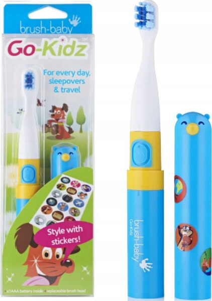 Szczoteczka Brush-baby BRUSH BABY_Go Kids szczoteczka soniczna dla dzieci 3l+