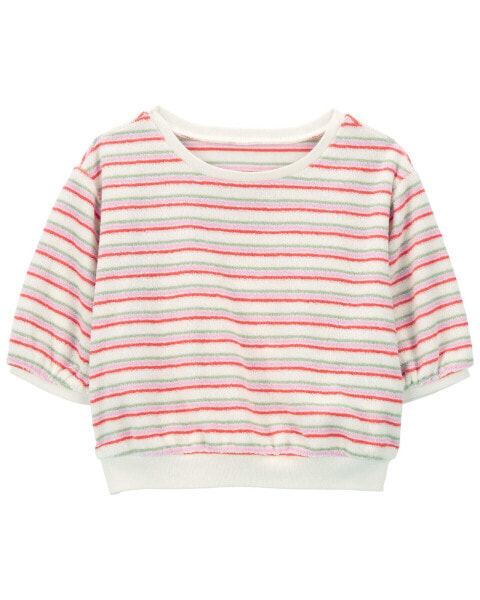 Toddler Striped Terry Top 3T