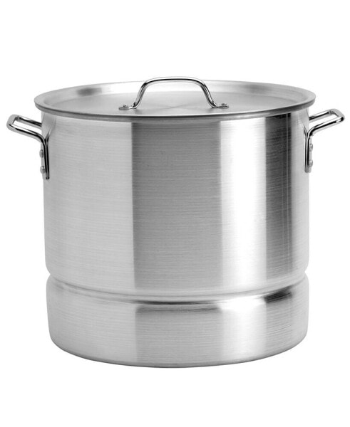 Latin Aluminum 3 Piece 32 Quart Steamer Set