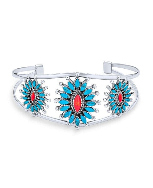Браслет Navajo Bling Coral Turquoise