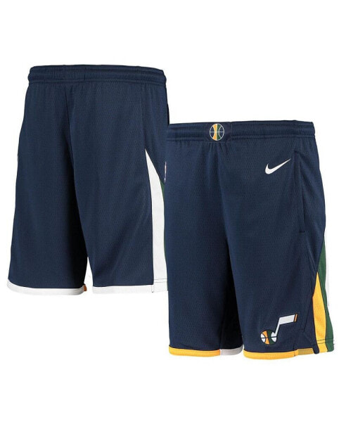 Шорты для малышей Nike Utah Jazz 2020/21 цвета темно-синего - коллекция Icon Edition