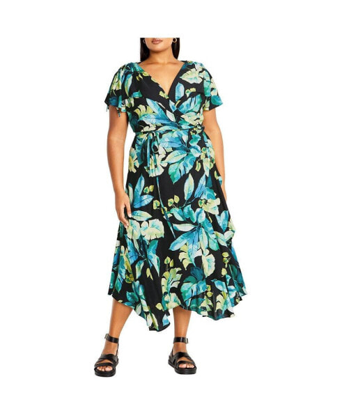 Plus Size Imogen Print Dress