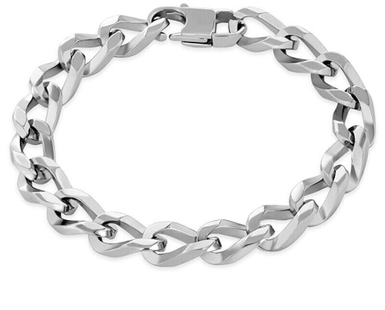 Solid steel bracelet