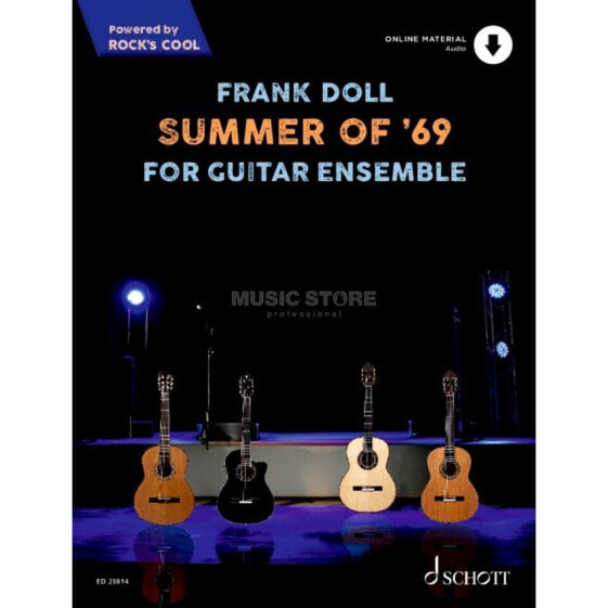 Schott Music Frank Doll: Summer of '69 For Guitar Ensemble