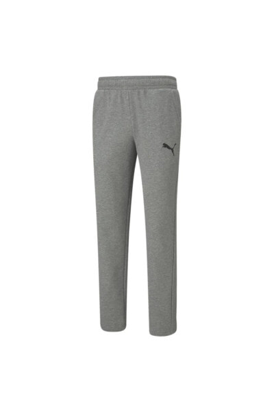 Брюки PUMA ESS Logo TR серые Medium Gray Heather