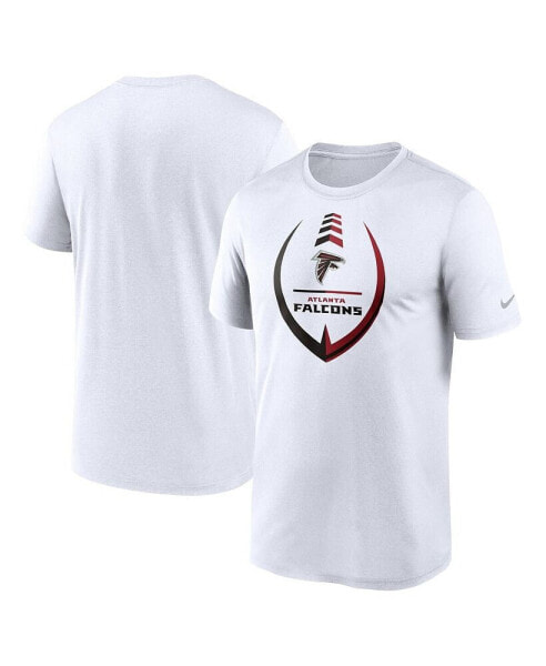 Men's White Atlanta Falcons Icon Legend Performance T-shirt