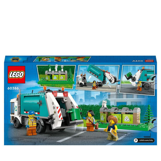 Playset Lego City 60386 Recycling truck Мусоровоз