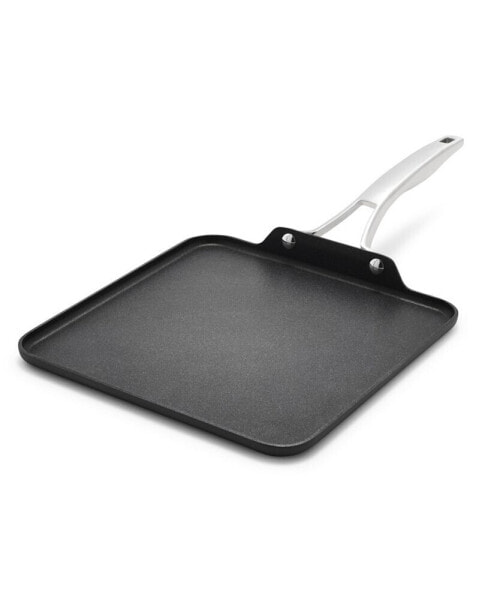 Premier Hard-Anodized Nonstick 11" Square Griddle Pan