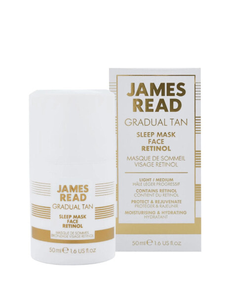 James Read – Selbstbräuner-Gesichtsmaske mit Retinol für die Nacht