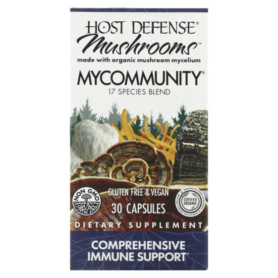 Mushrooms, MyCommunity, 30 Capsules