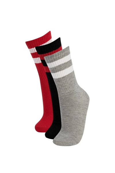 Носки Defacto Antrasit Pattern Socks L6342AZ21AU