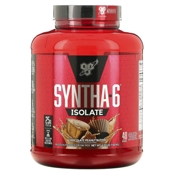 Syntha-6 Isolate, Protein Powder Drink Mix, Chocolate Peanut Butter, 4.02 lb (1.82 kg)