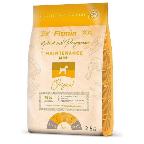 FITMIN Mini maintenance 2 5 kg dog food