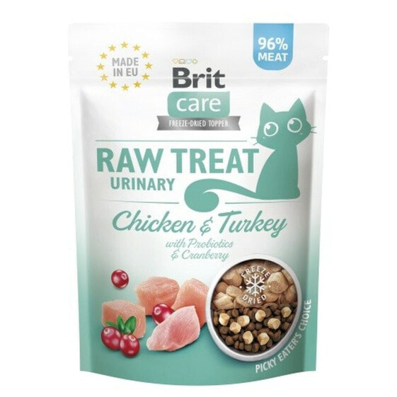 Лакомство для кошек Brit Care Raw Treat Urinary Курица 40 г