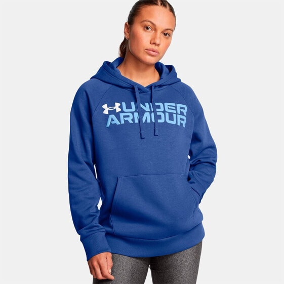 UNDER ARMOUR Rival Fleece Wordmark hoodie