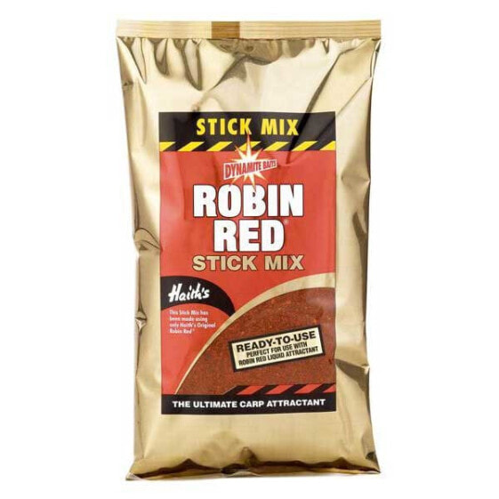 Прикормка натуральная Dynamite Baits Robin Red Stick Mix 1кг - наполнитель