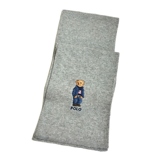 [PC0200-032] Mens Polo Ralph Lauren Bear Scarf (Jean Jacket Sweater)