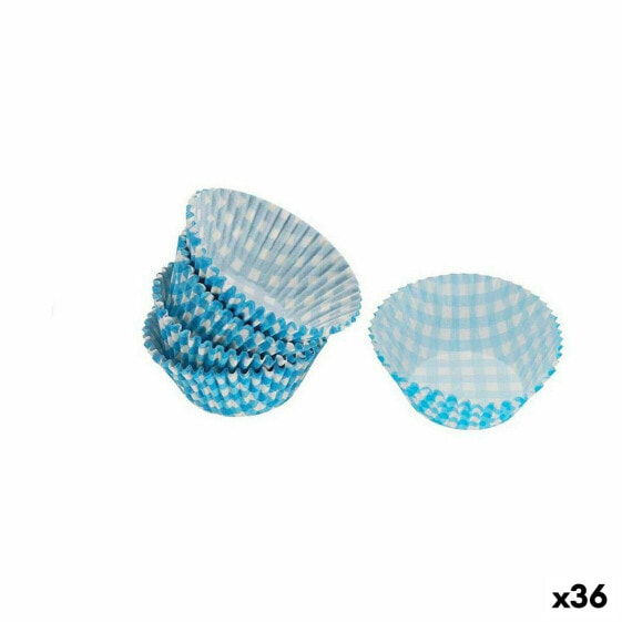 Набор форм для выпечки Wooow Одноразовые Синие (36 штук) (50 шт)