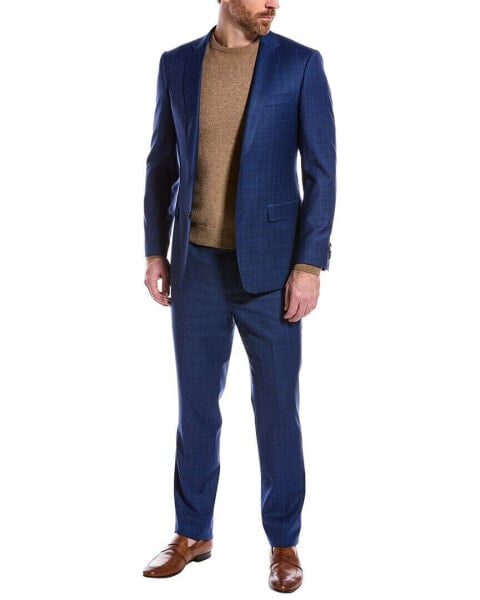 Cavalli Class 2Pc Slim Fit Wool-Blend Suit Men's