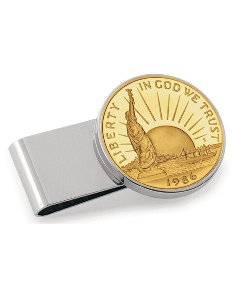 Кошелек American Coin Treasures мужской Золотой Леди Свободы памятный полудоллар на нержавеющей стали