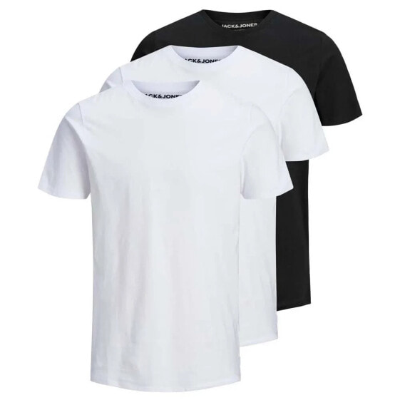 JACK & JONES Organic Basic 3 Pack short sleeve T-shirt