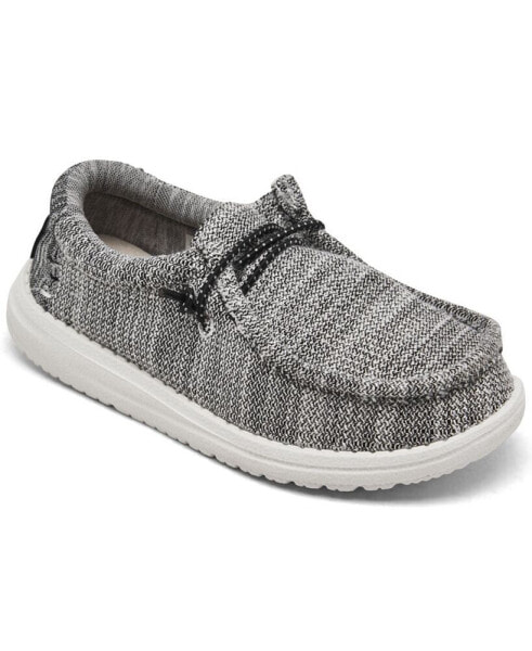 Little Kids Wally Stretch Casual Moccasin Sneakers from Finish Line