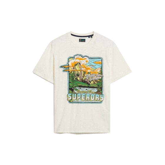 SUPERDRY Neon Travel Graphic Loose short sleeve T-shirt
