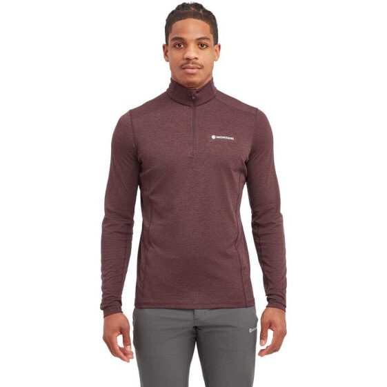 MONTANE Dart half zip long sleeve T-shirt