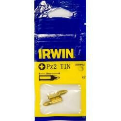 IRWIN KOŃCÓWKA PZ2 x 25mm TIN /2szt.