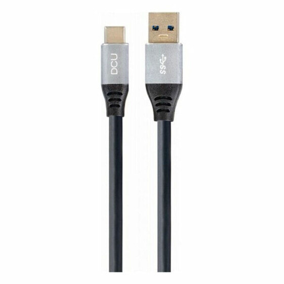 Кабель USB A - USB C DCU Чёрный (1,5M) от DCU Tecnologic